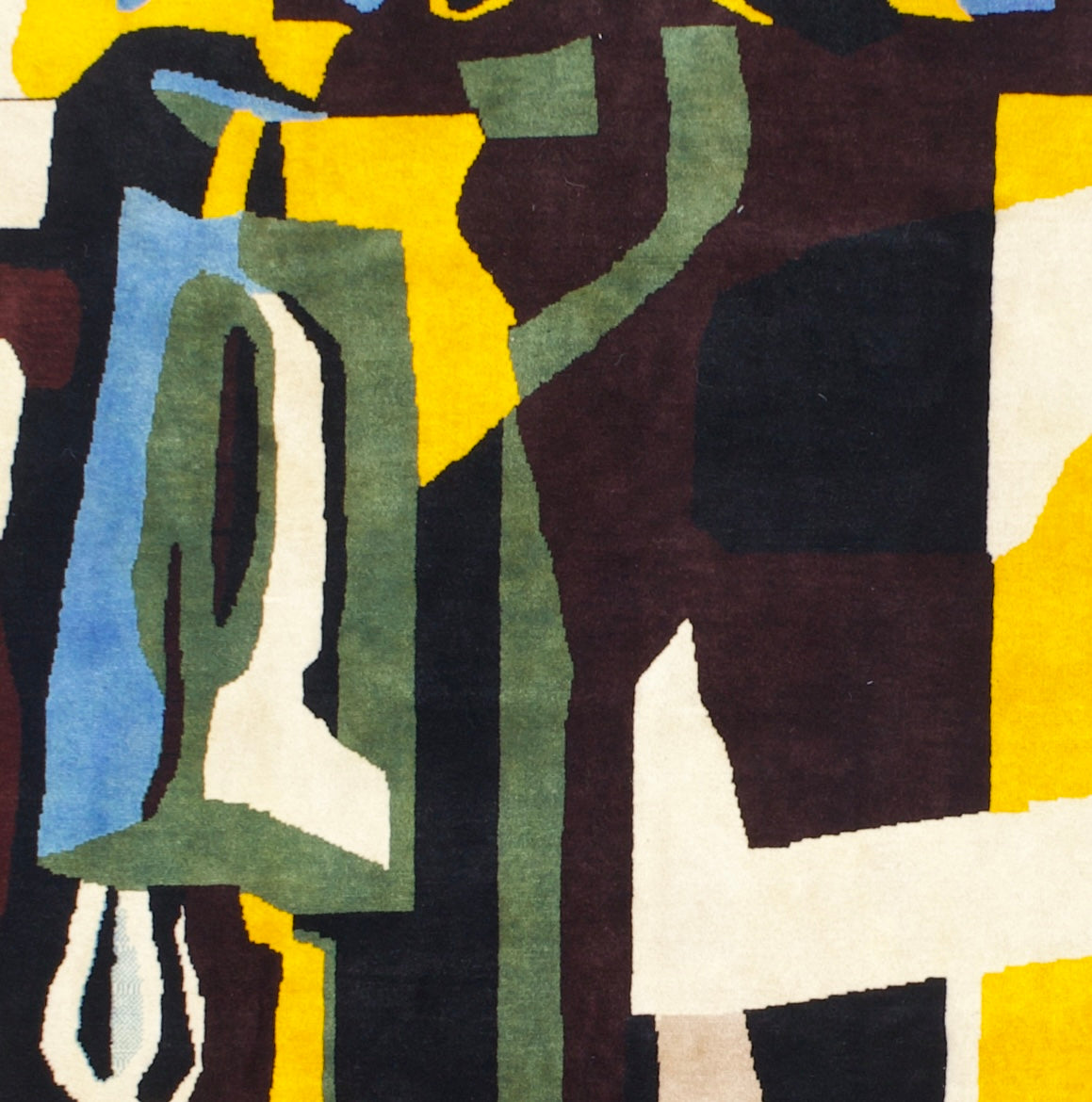 Fine Mid Century Courboisier Design Rug 6' 6" x 9' 10"