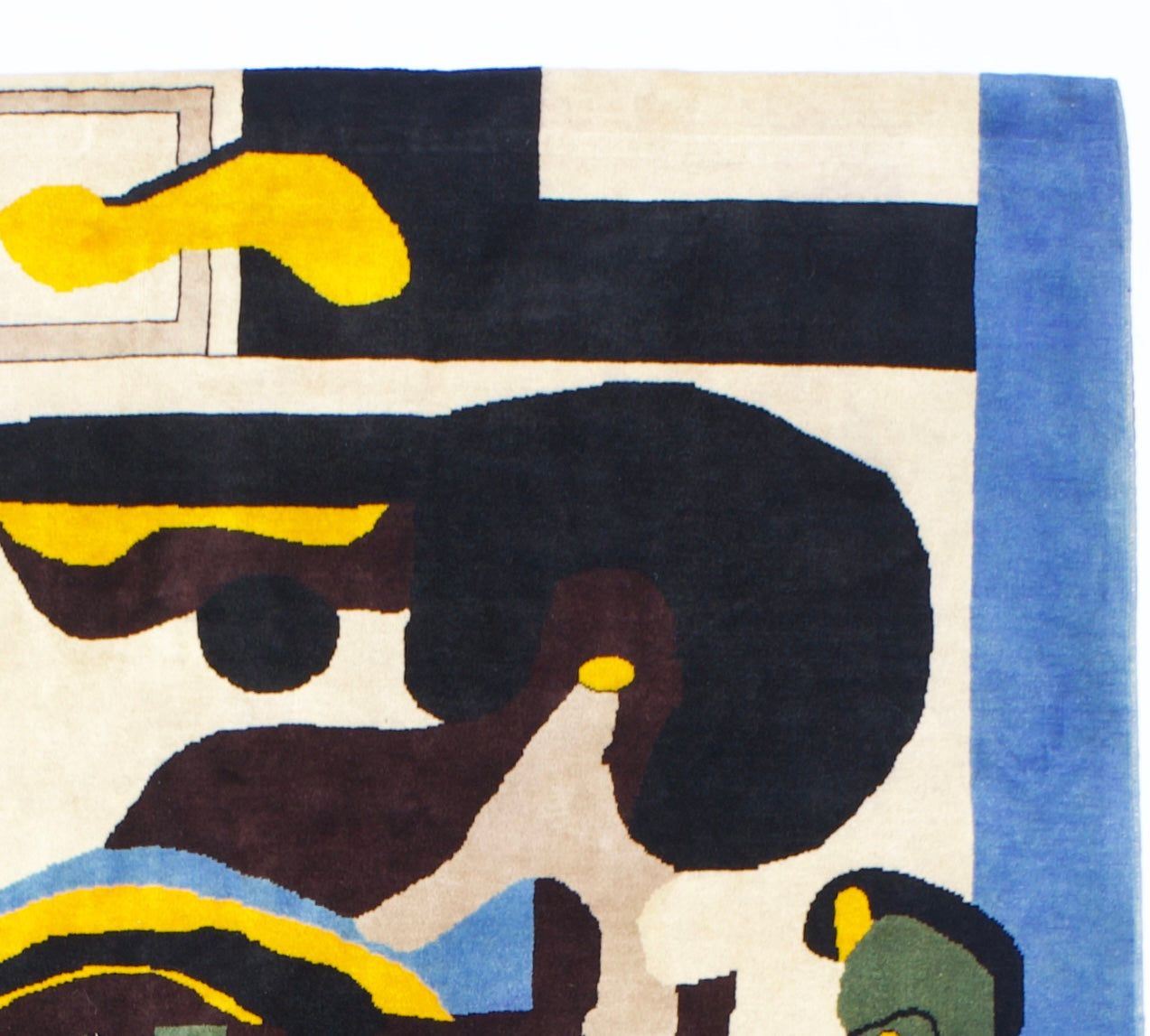 Fine Mid Century Courboisier Design Rug 6' 6" x 9' 10"