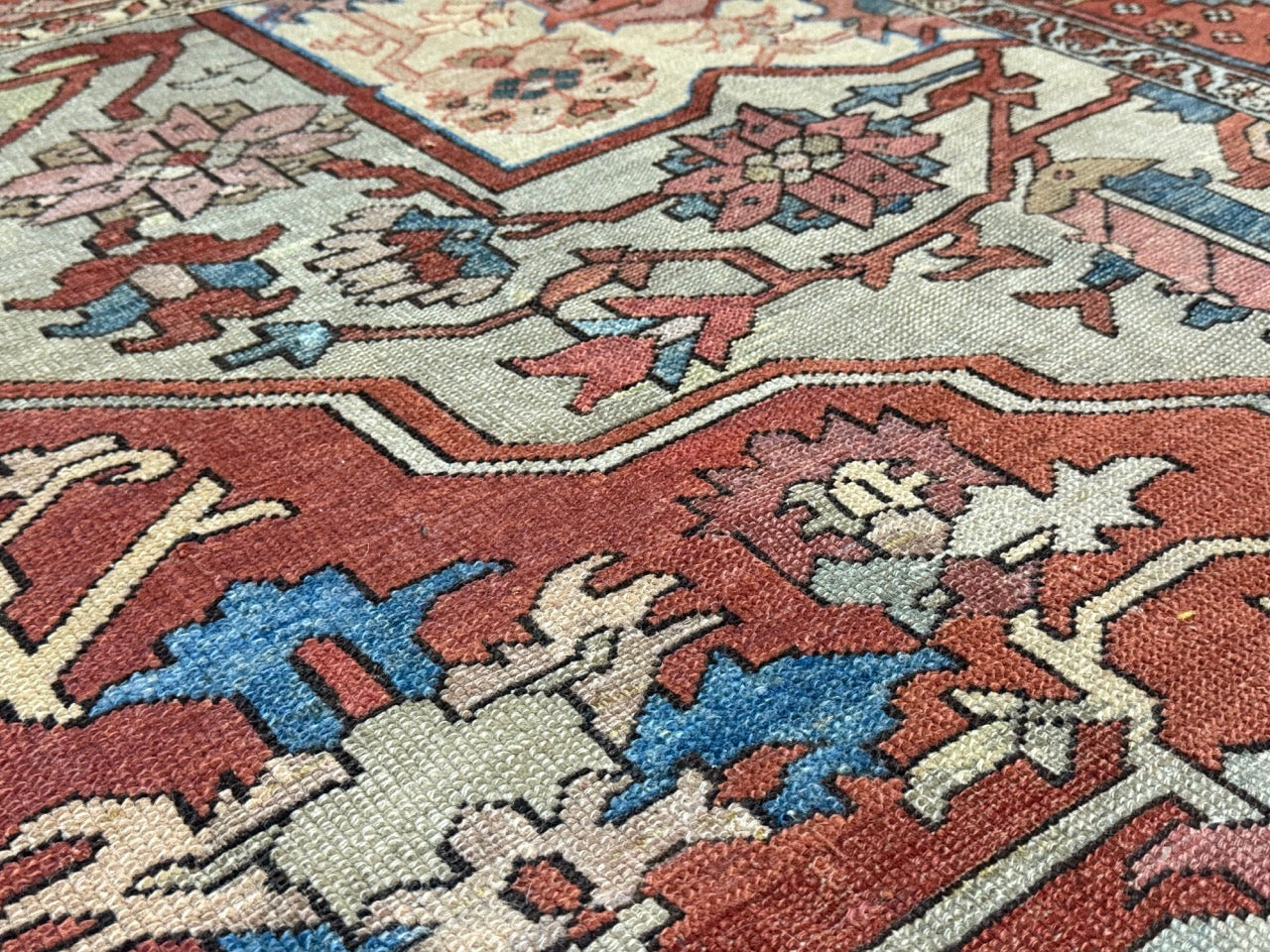 Antique  Serapi Rug 10' 4'' x 12' 0"