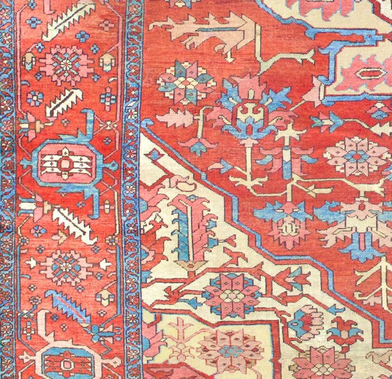 Antique  Serapi Rug 10' 4'' x 12' 0"