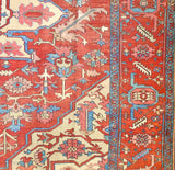Antique  Serapi Rug 10' 4'' x 12' 0"