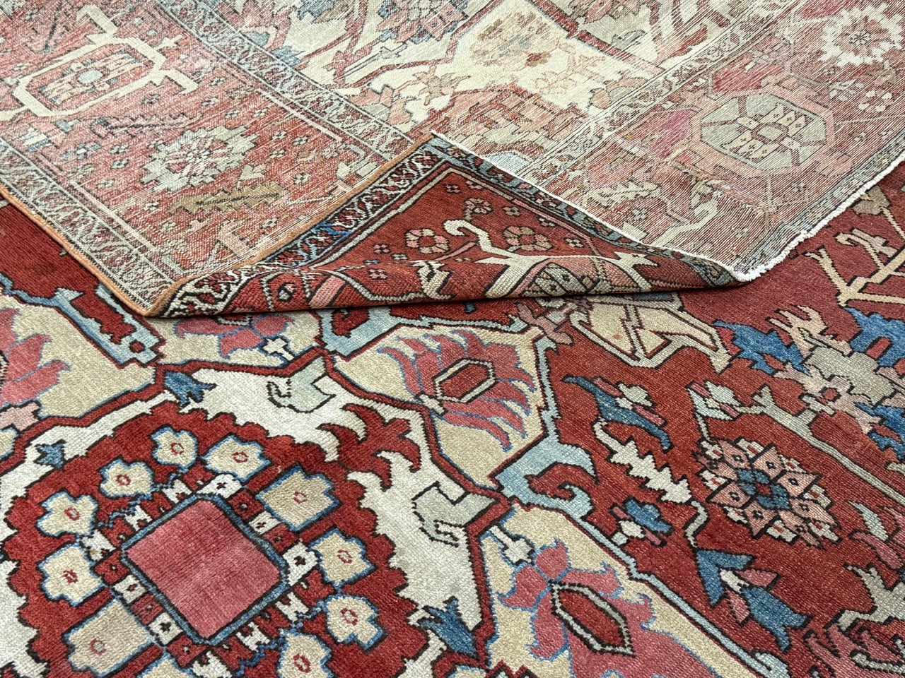Antique  Serapi Rug 10' 4'' x 12' 0"