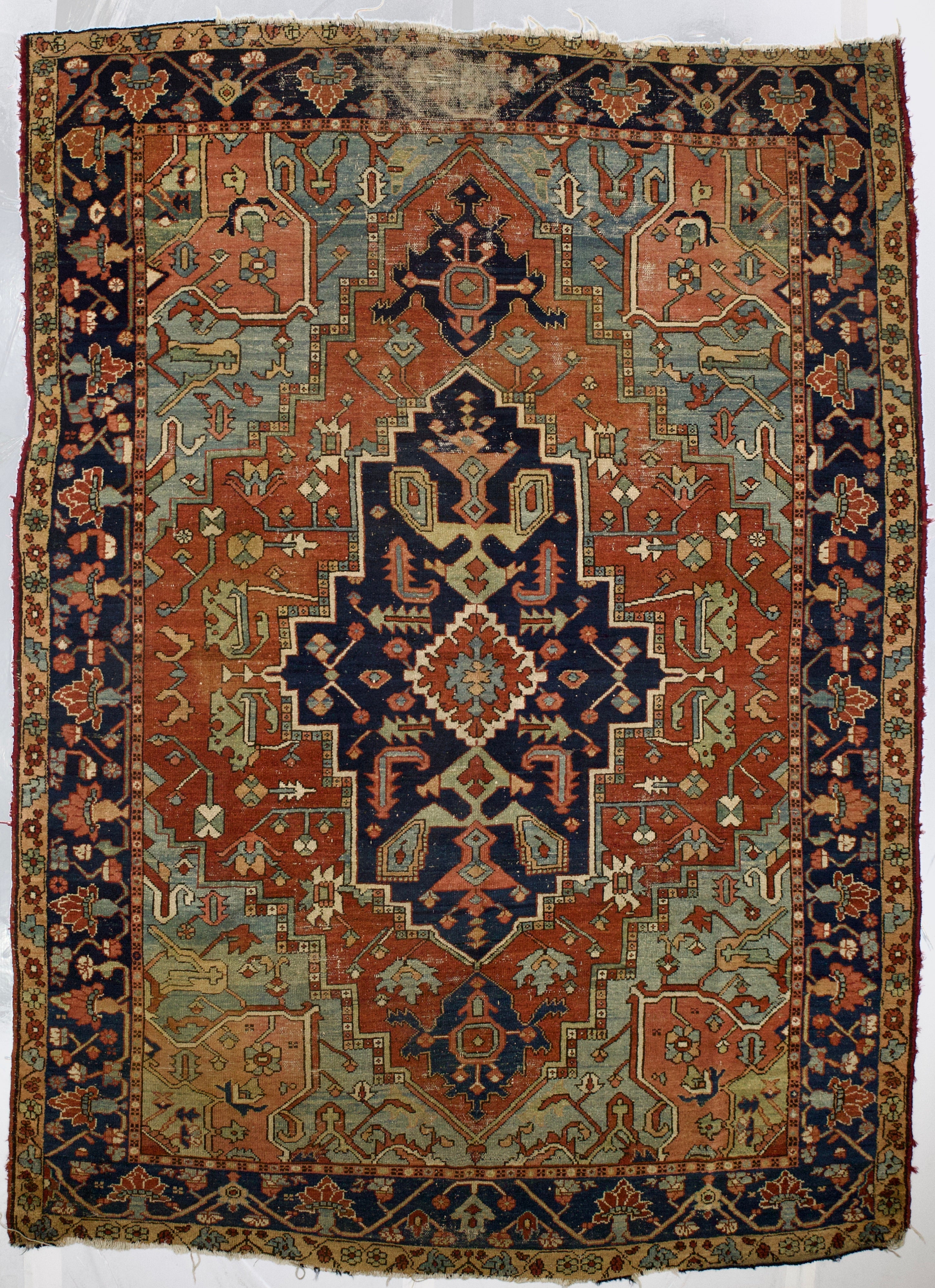 Antique  Heriz Rug 8'5" x 11' 10"