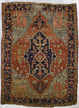 Antique  Heriz Rug 8'5" x 11' 10"