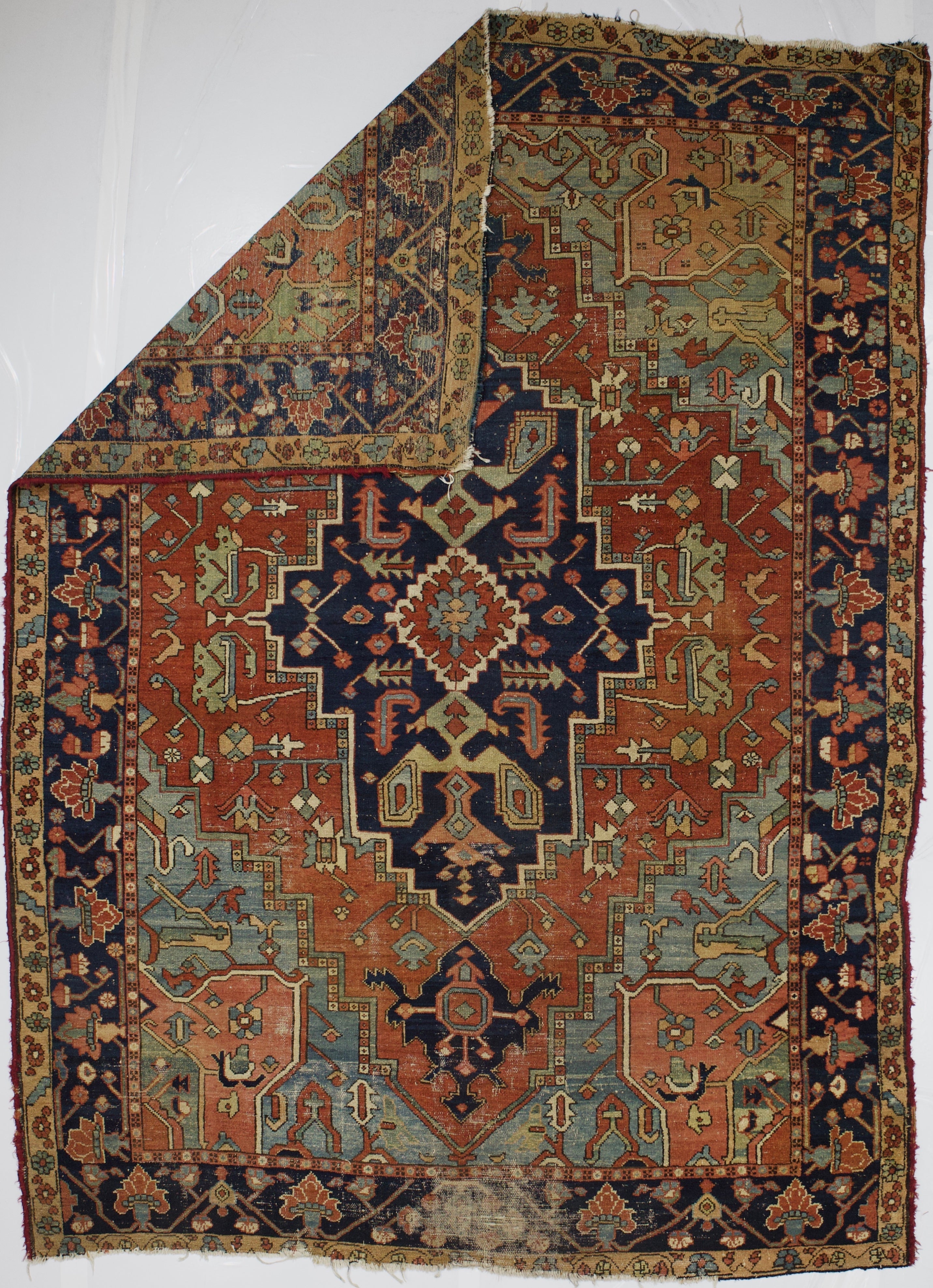 Antique  Heriz Rug 8'5" x 11' 10"