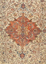 Antique  Farahan Sarouk Rug 7' 3" x 10' 5"