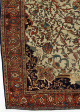 Antique  Farahan Sarouk Rug 7' 3" x 10' 5"