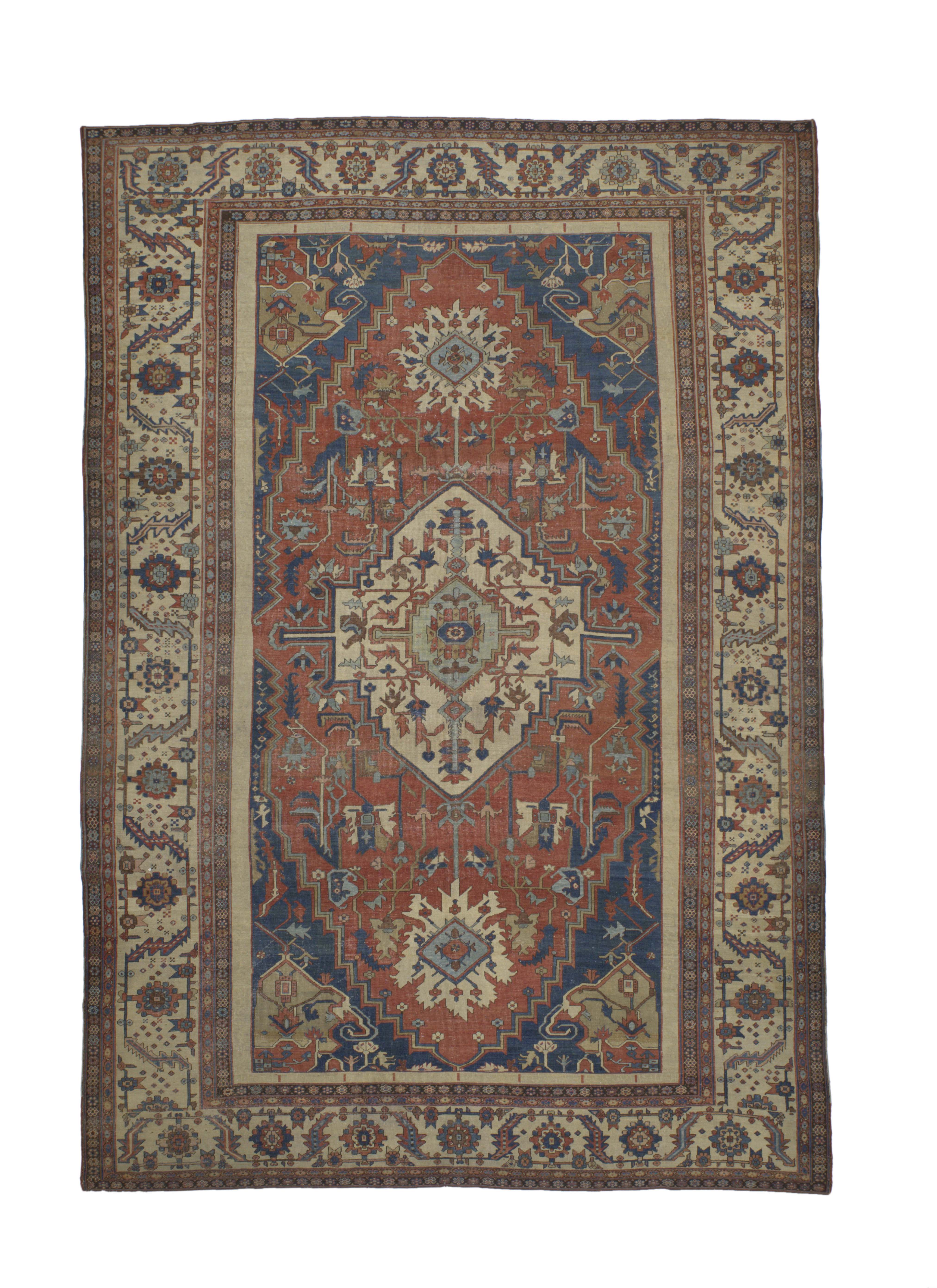 Antique Bakhshayesh Rug 10' 10'' x 14' 6''
