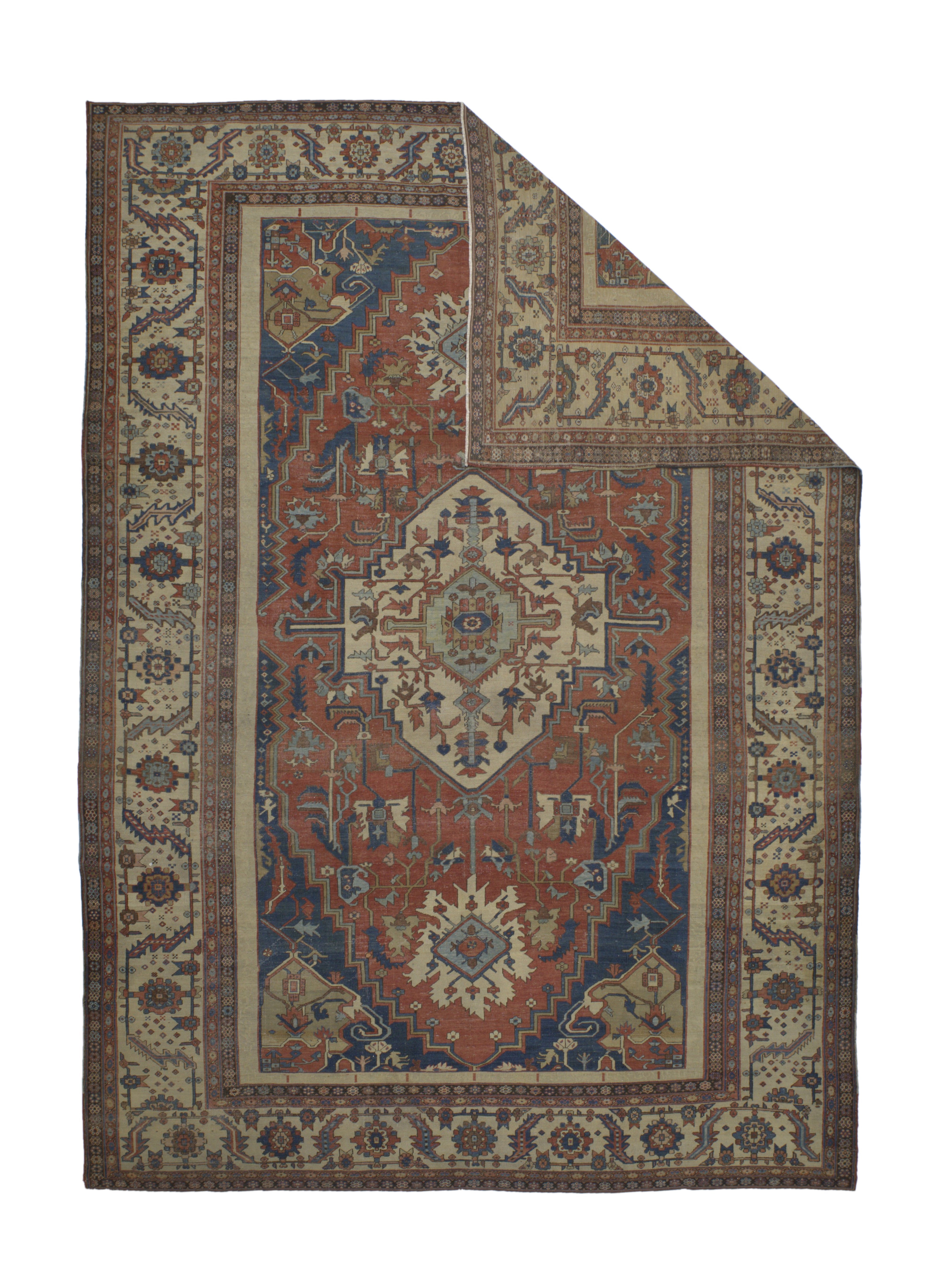 Antique Bakhshayesh Rug 10' 10'' x 14' 6''
