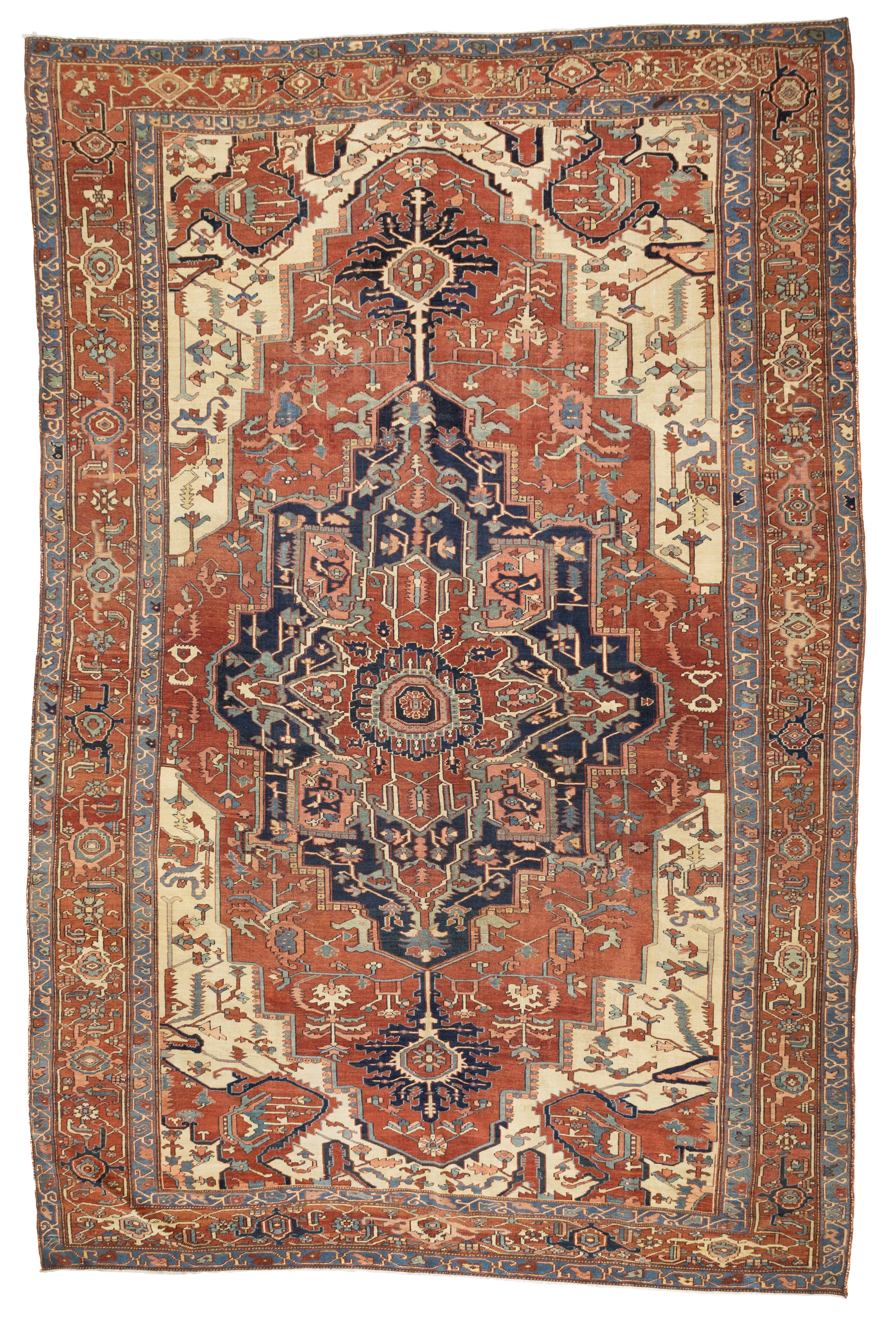 Fine Antique  Serapi Rug 10' 2'' x 15' 0"