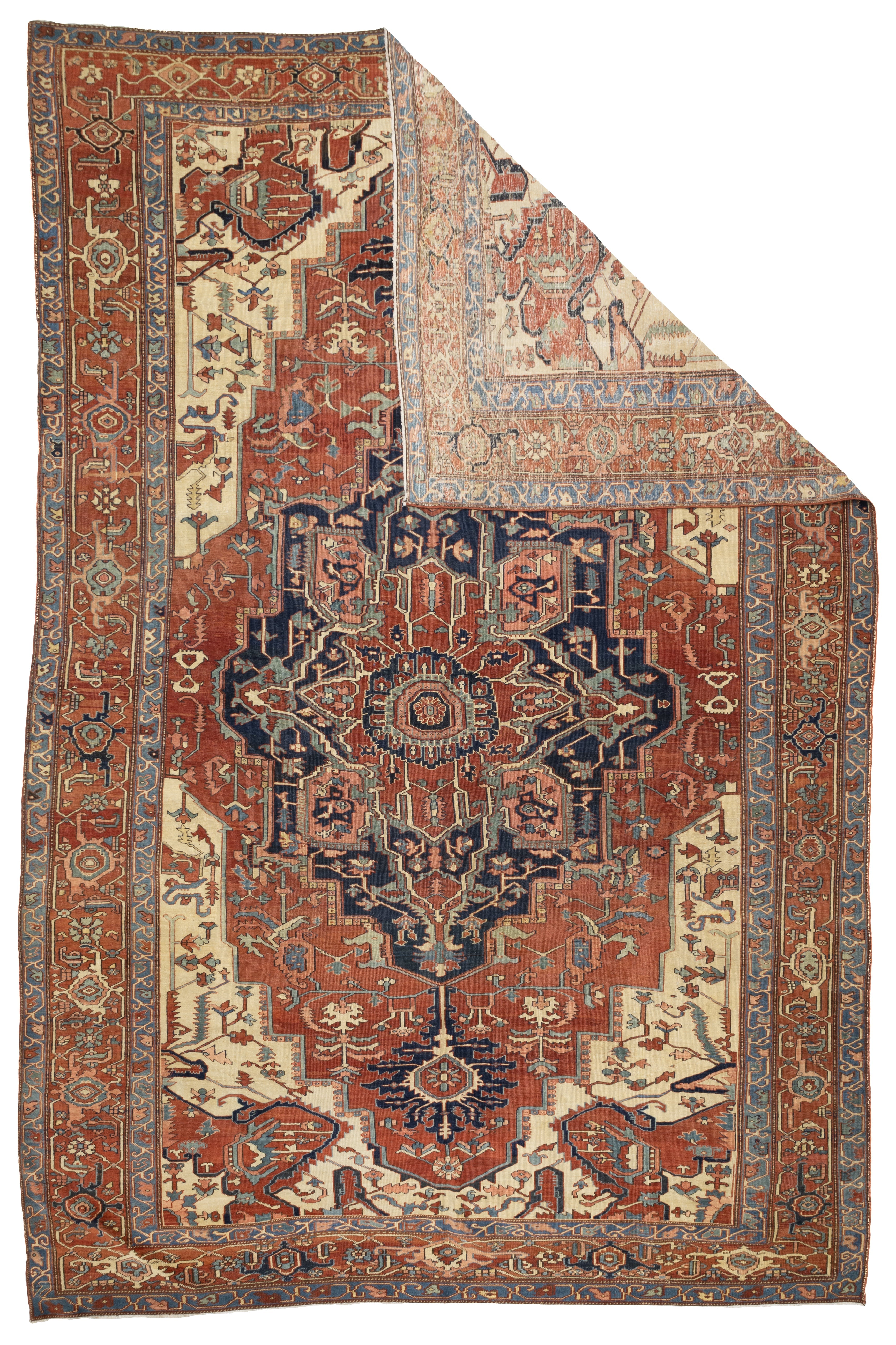Fine Antique  Serapi Rug 10' 2'' x 15' 0"