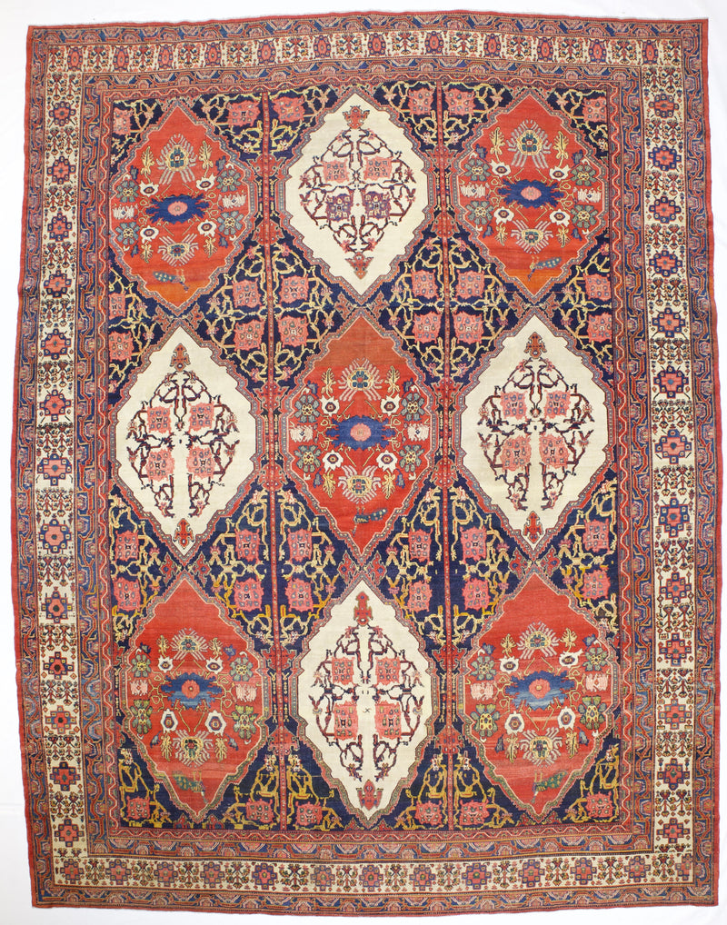 Antique  Senneh 10' 9'' x 14' 5''