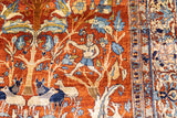 Antique Fine and Rare  Heriz Rug 5'4" x 7' 9"