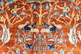Antique Fine and Rare  Heriz Rug 5'4" x 7' 9"