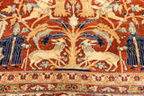 Antique Fine and Rare  Heriz Rug 5'4" x 7' 9"