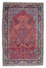 Fine Antique Tabriz Rug 5'10" x 8' 10"