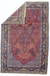 Fine Antique Tabriz Rug 5'10" x 8' 10"