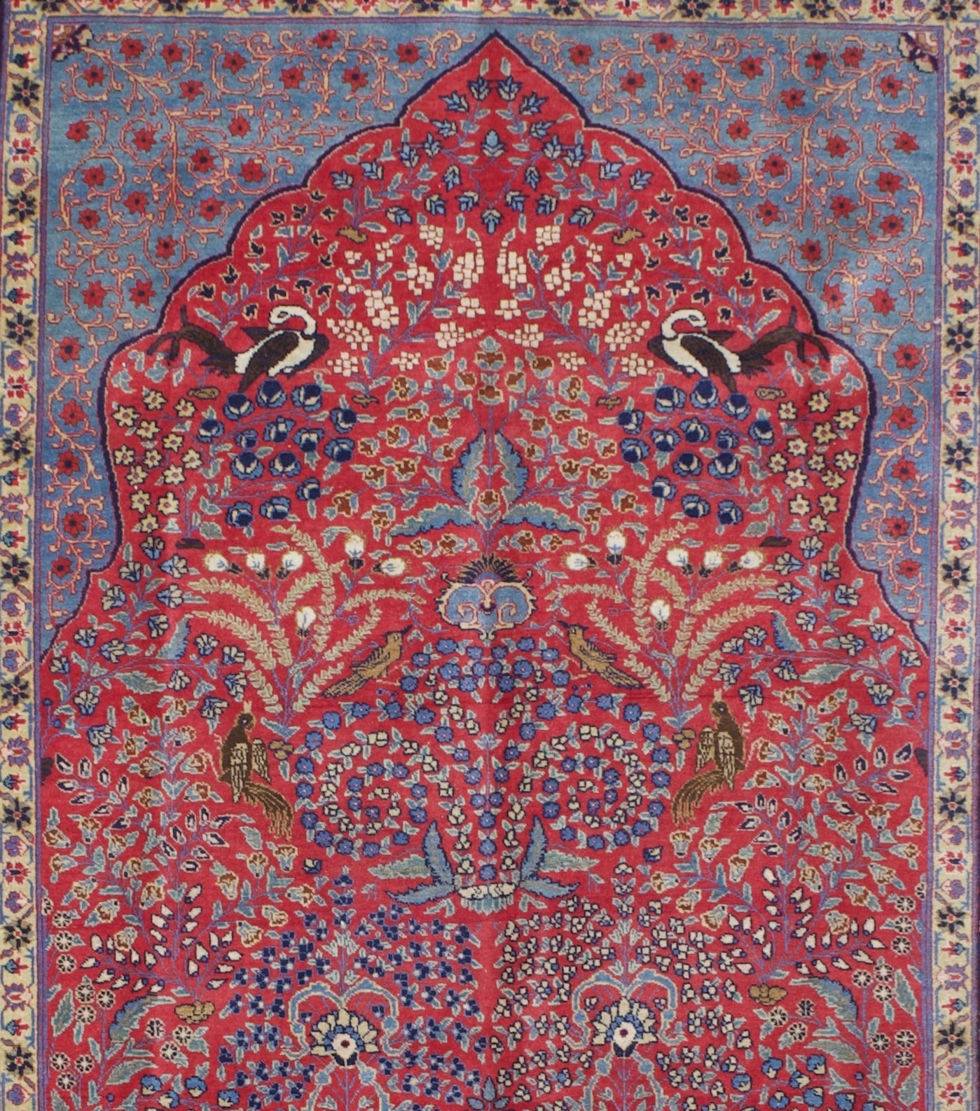 Fine Antique Tabriz Rug 5'10" x 8' 10"
