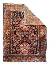 Antique  Heriz Serapi Rug 4'10" x 6' 5"