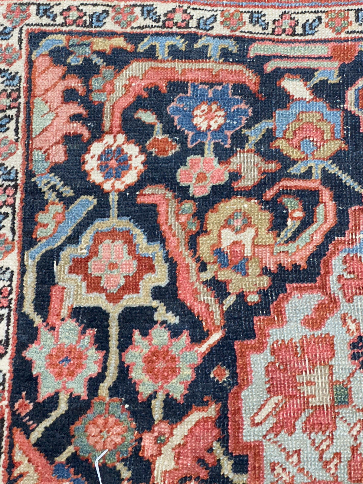 Antique  Heriz Serapi Rug 4'10" x 6' 5"