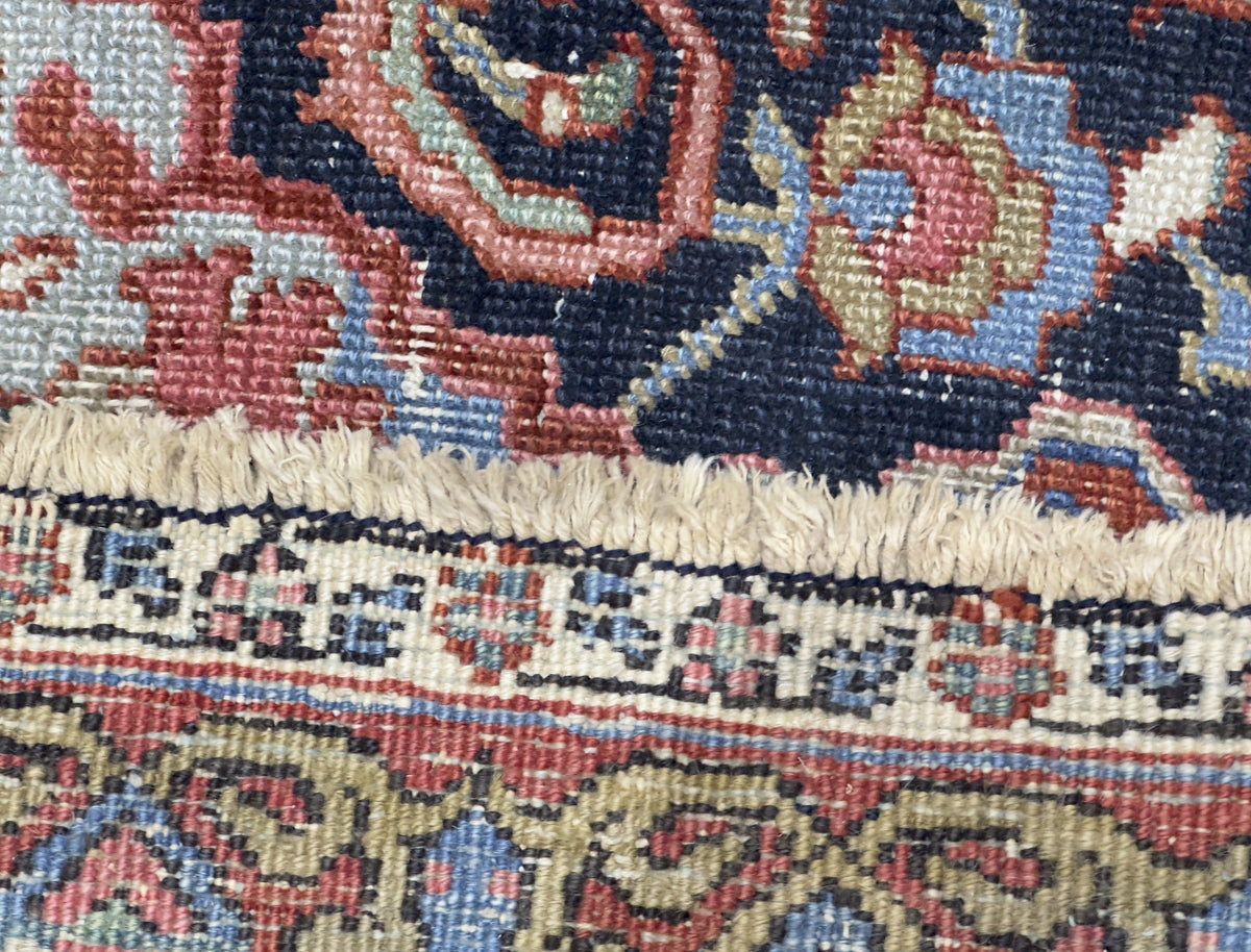 Antique  Heriz Serapi Rug 4'10" x 6' 5"