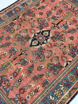 Antique  Bibikabad Rug 4'6" x 6'0"
