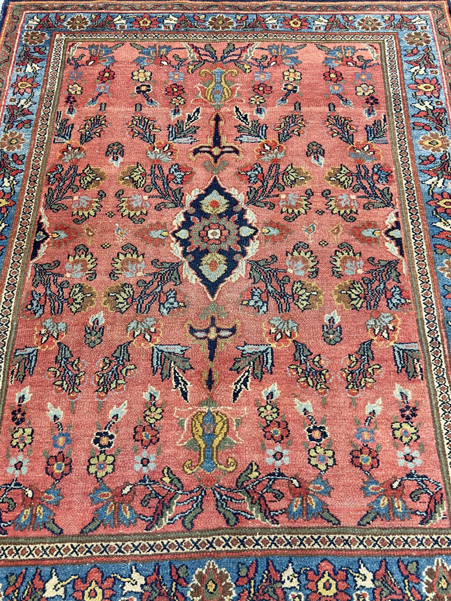 Antique  Bibikabad Rug 4'6" x 6'0"
