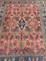 Antique  Bibikabad Rug 4'6" x 6'0"