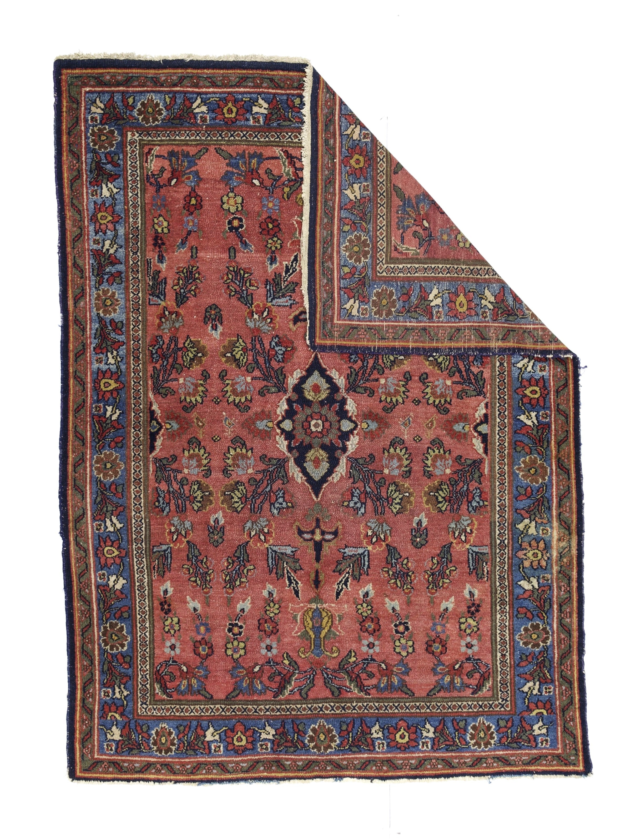 Antique  Bibikabad Rug 4'6" x 6'0"
