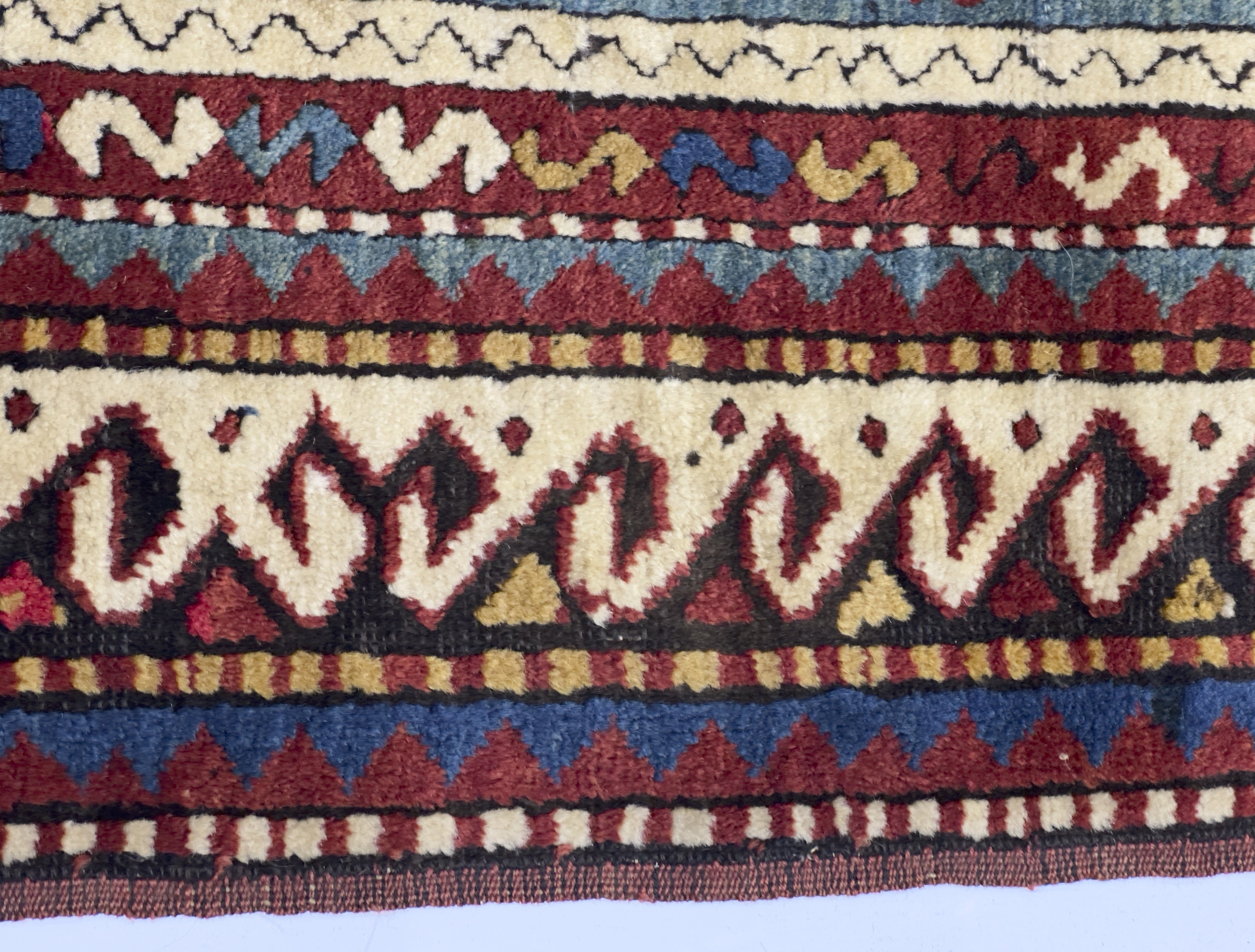 Antique Caucasian Kazak Rug 2' 11" x 4' 11''