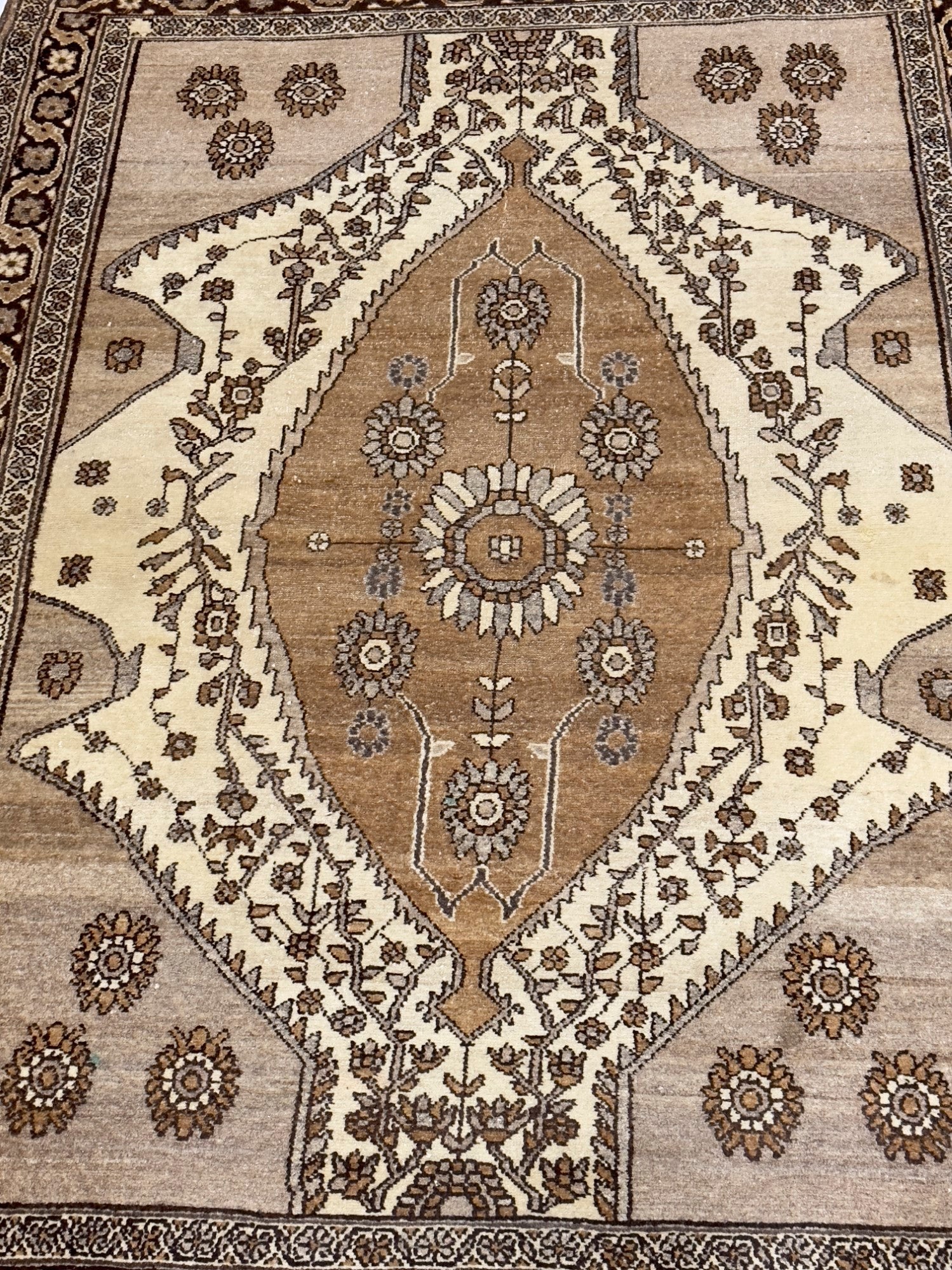 Antique Malayer Rug 3' 8" x 5' 1"