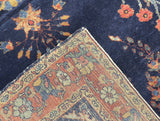 Antique Mohajeran Sarouk Rug 3'4" x 4' 11"
