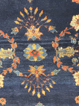 Antique Mohajeran Sarouk Rug 3'4" x 4' 11"