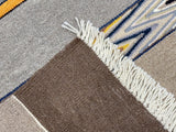 Vintage Swedish Kilim Rug 4' 10"x 7' 2''