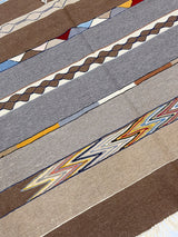 Vintage Swedish Kilim Rug 4' 10"x 7' 2''