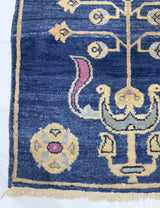 Antique Kerman Rug 3'7" x 5' 4"