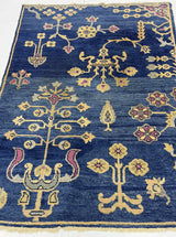 Antique Kerman Rug 3'7" x 5' 4"