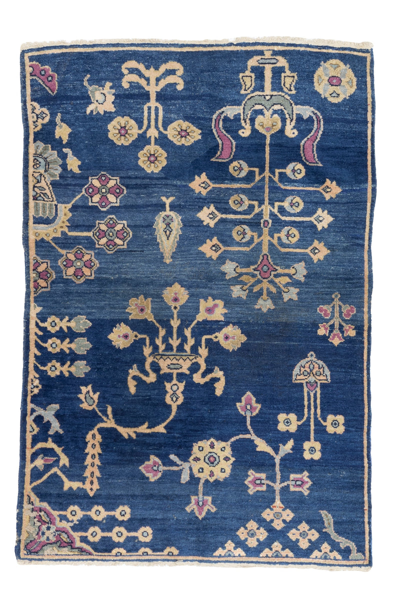 Antique Kerman Rug 3'7