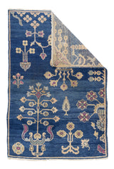Antique Kerman Rug 3'7" x 5' 4"
