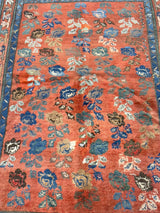 Antique Kurdish Tribal Rug 3' 10" x 5' 11"