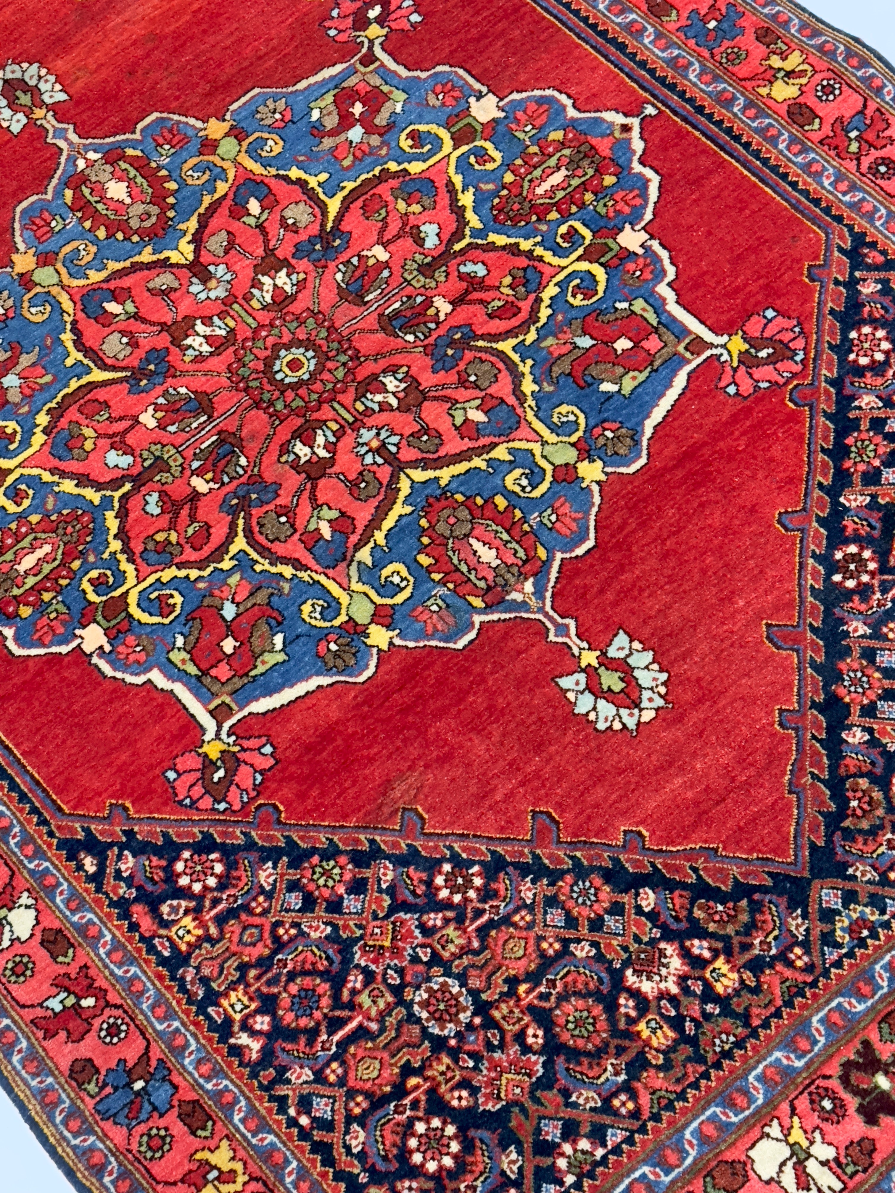 Antique  Halva Bidjar Rug 3'7" x 5' 5"