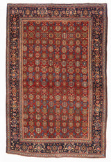 Antique  Halvai Bidjar Rug 4' 10" x 7' 3"