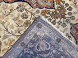 Antique Mohtasham Kashan Rug 4' 4'' x 6' 10"