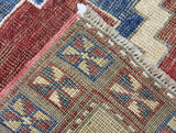 Antique Caucasian Kuba Rug 4' 0" x 4' 7"