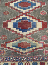 Antique Caucasian Kuba Rug 4' 0" x 4' 7"