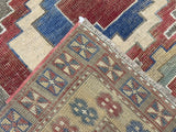 Antique Caucasian Kuba Rug 4' 0" x 4' 7"