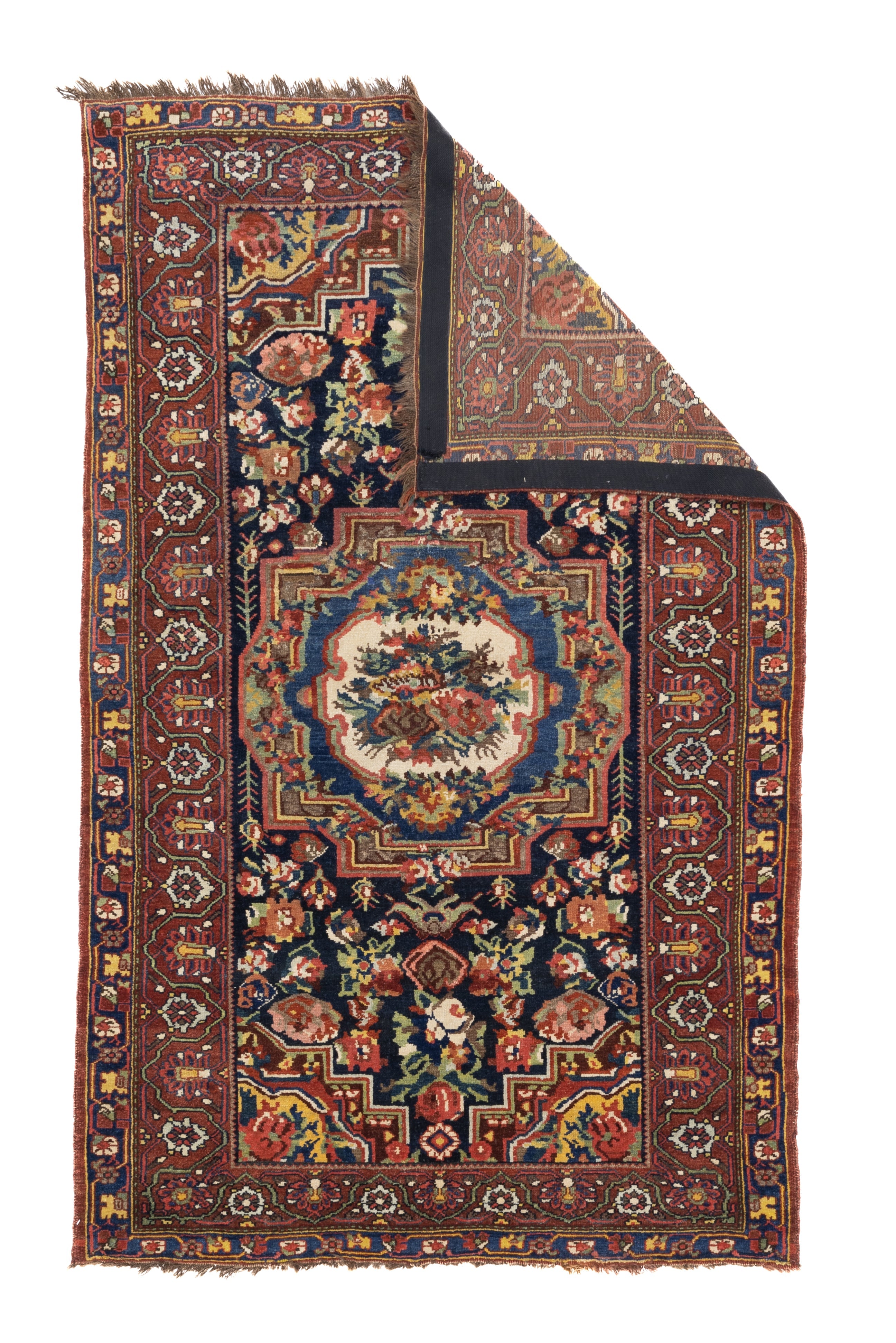 Antique Bakhtiari Rug 4'3" x 6' 9"