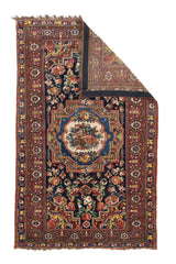 Antique Bakhtiari Rug 4'3" x 6' 9"