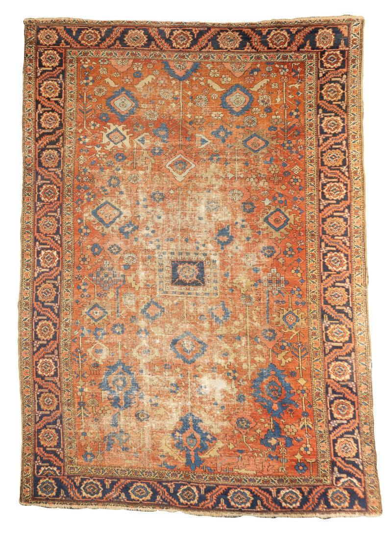 Fine Antique Heriz 9'5