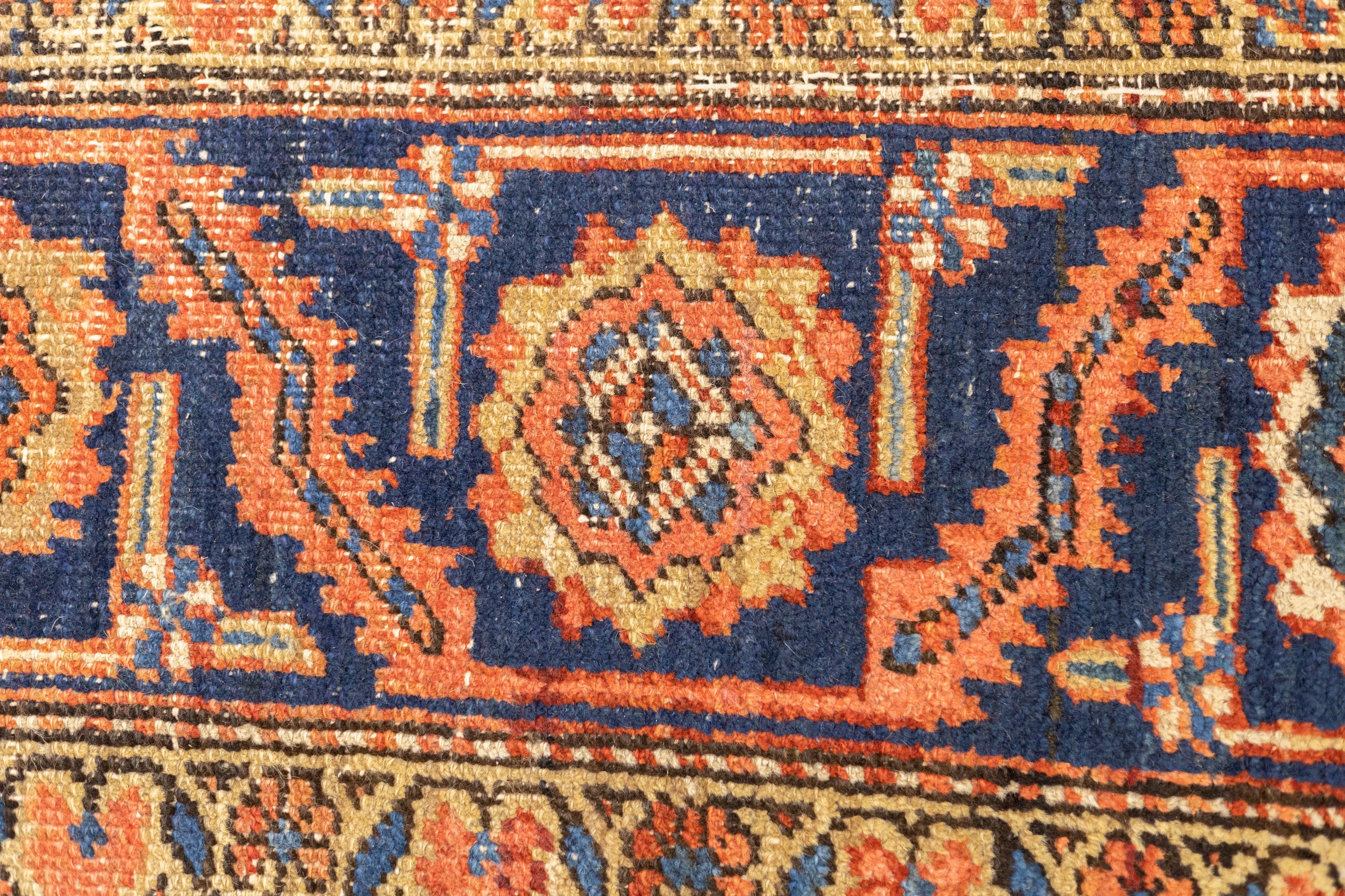 Fine Antique Heriz 9'5" x 13'2"